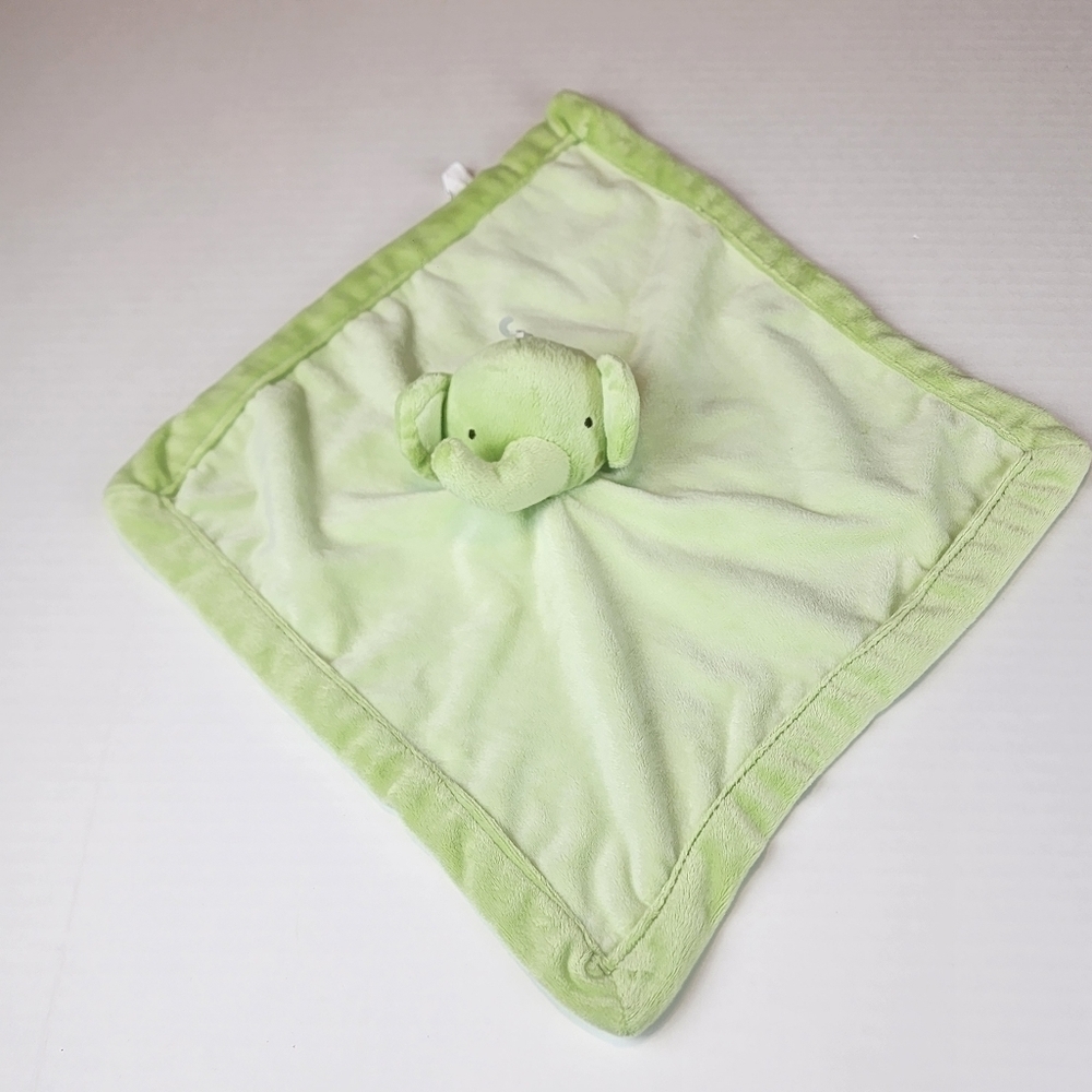 Tiddliwinks green elephant lovey